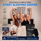 Mouth Tape for Deeper Sleep, Breathe Better & Wake Up Refreshed