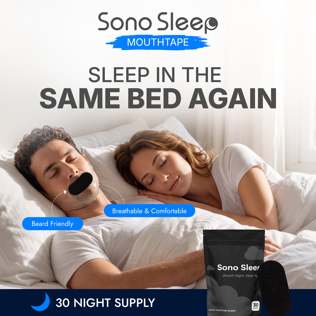 Mouth Tape for Deeper Sleep, Breathe Better & Wake Up Refreshed