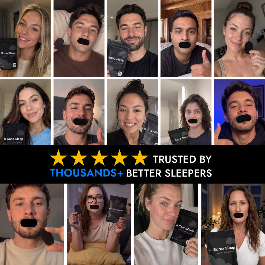 Mouth Tape for Deeper Sleep, Breathe Better & Wake Up Refreshed