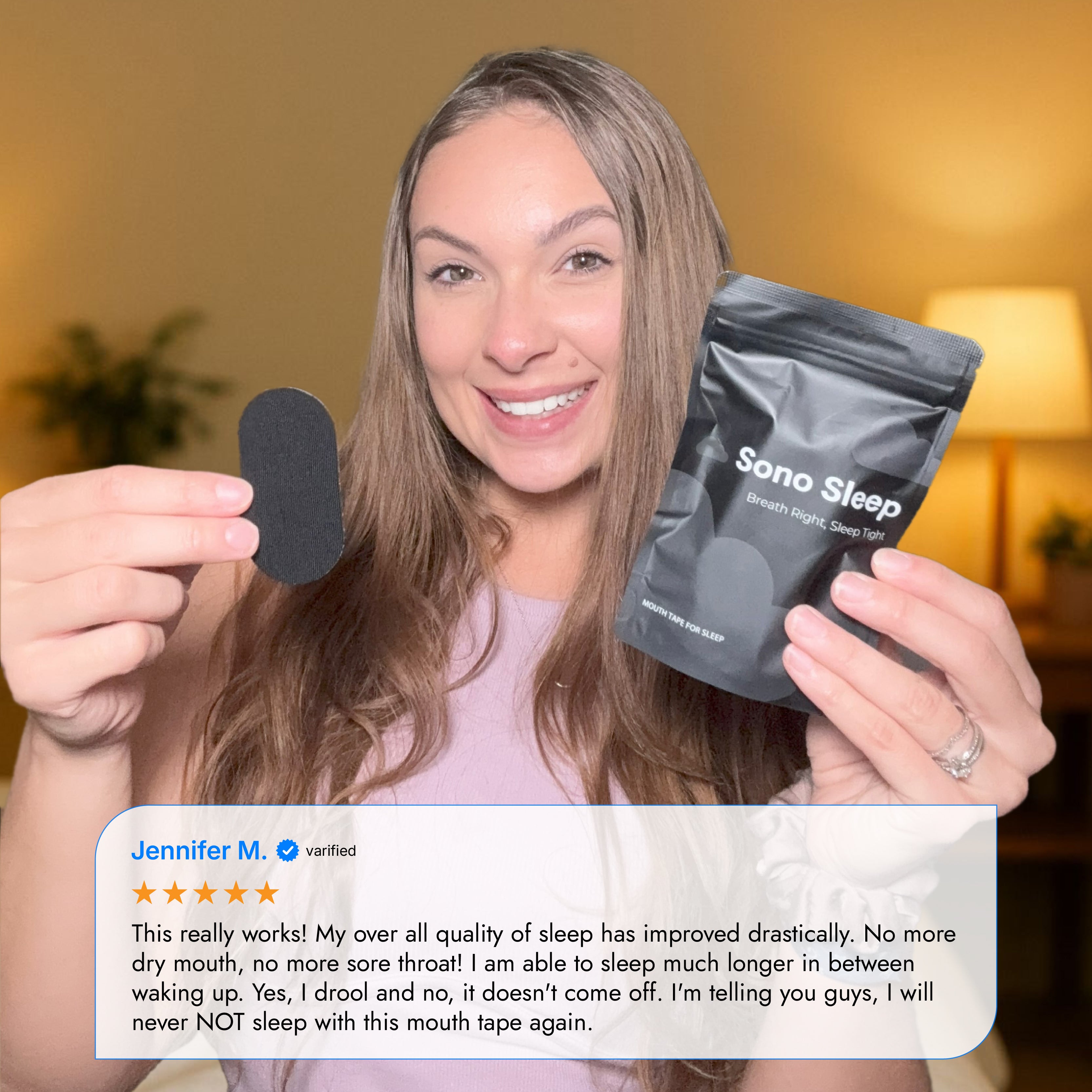 Mouth Tape for Deeper Sleep, Breathe Better & Wake Up Refreshed