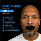 Mouth Tape for Deeper Sleep, Breathe Better & Wake Up Refreshed