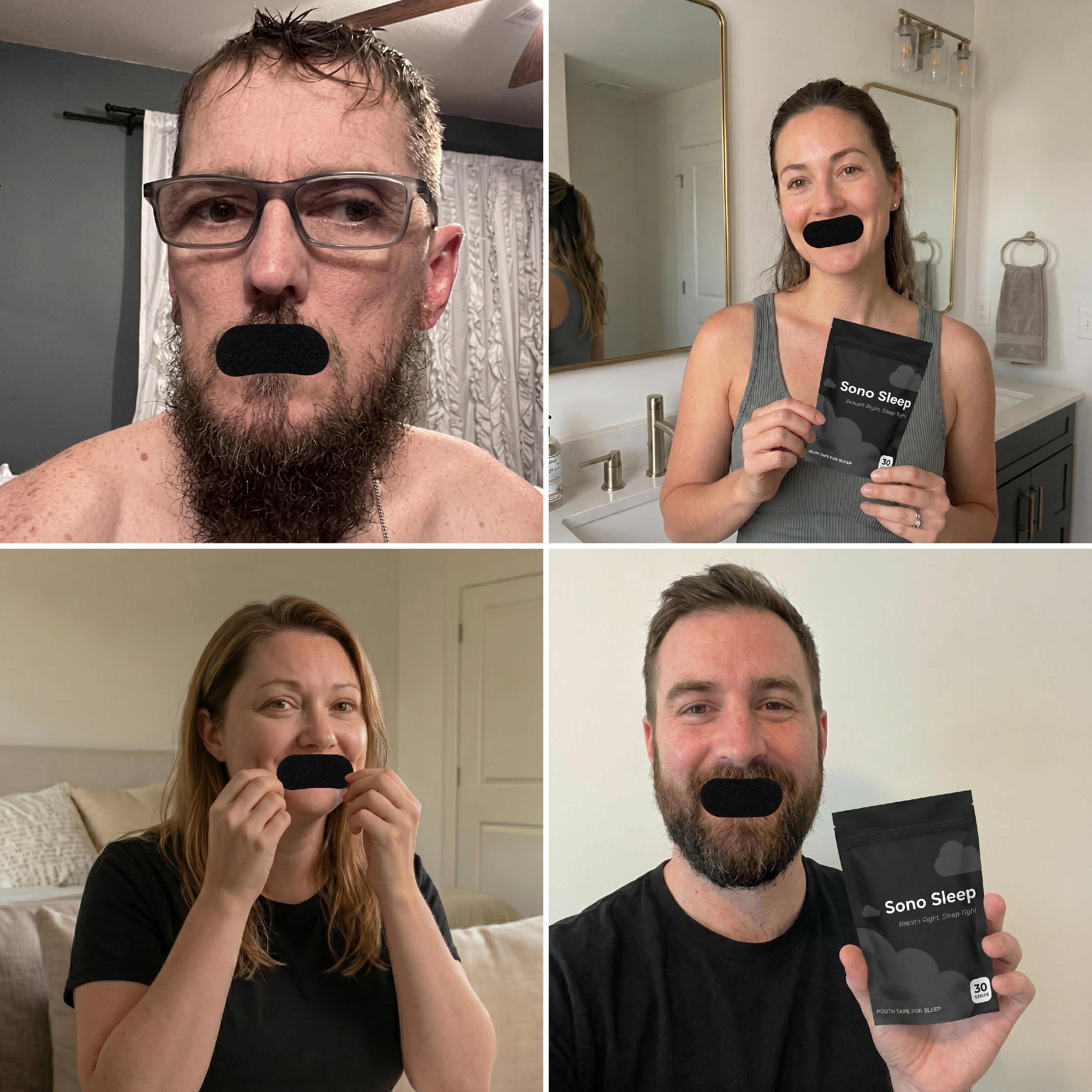 Mouth Tape for Deeper Sleep, Breathe Better & Wake Up Refreshed