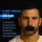 Mouth Tape for Deeper Sleep, Breathe Better & Wake Up Refreshed
