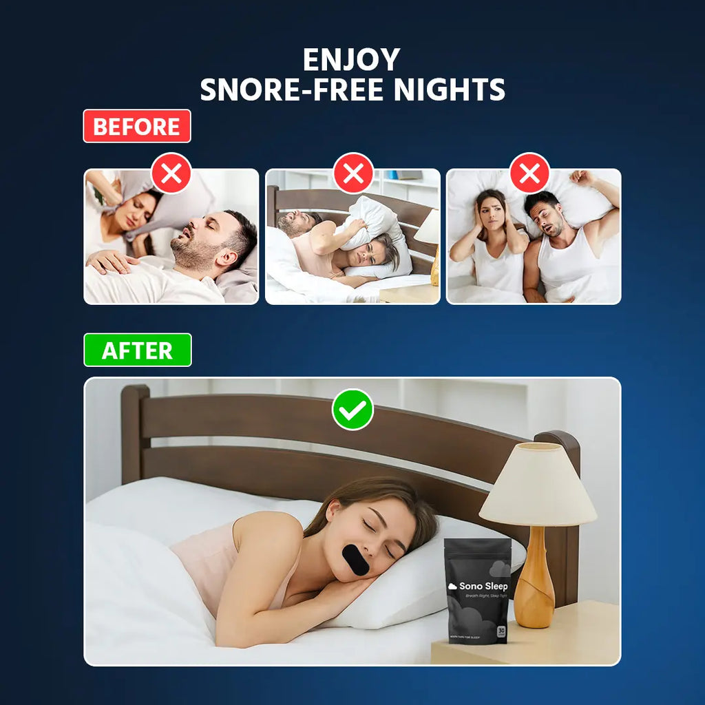 Mouth Tape for Deeper Sleep, Breathe Better & Wake Up Refreshed