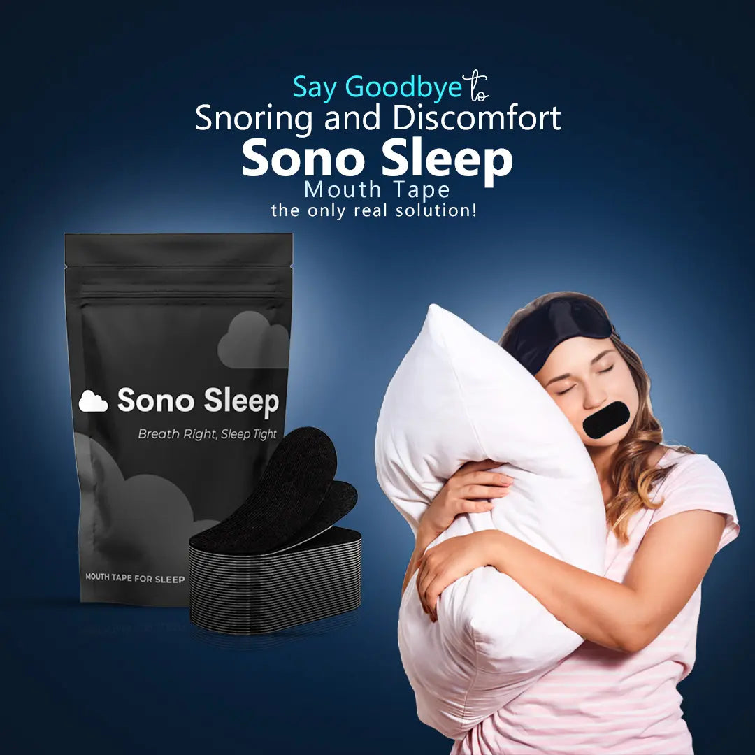 Mouth Tape for Deeper Sleep, Breathe Better & Wake Up Refreshed