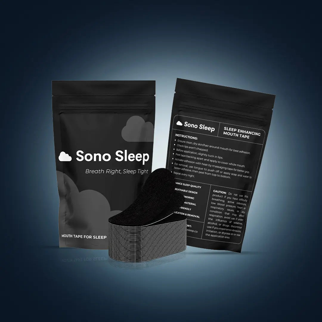 Mouth Tape for Deeper Sleep, Breathe Better & Wake Up Refreshed