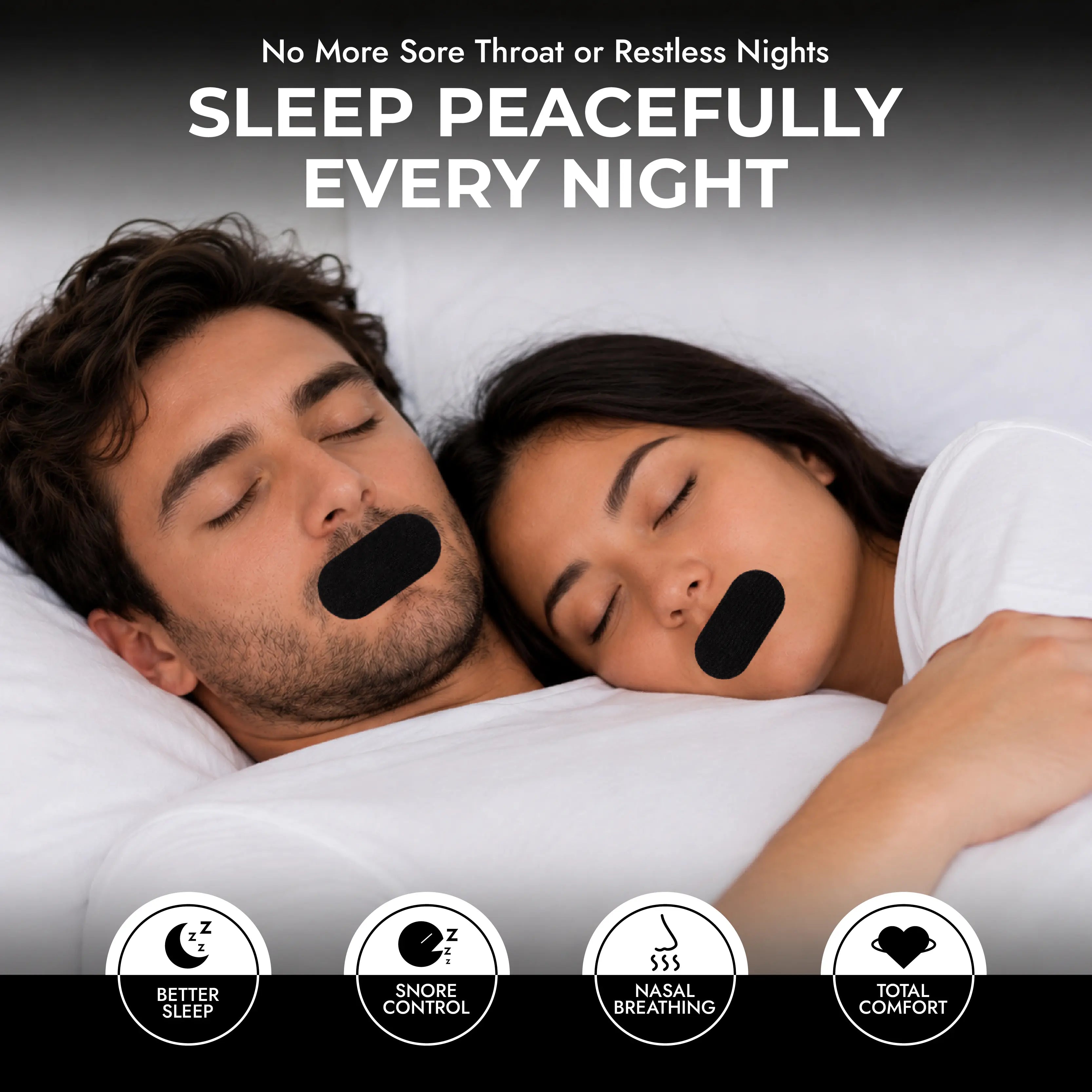 Mouth Tape for Peaceful Sleeping