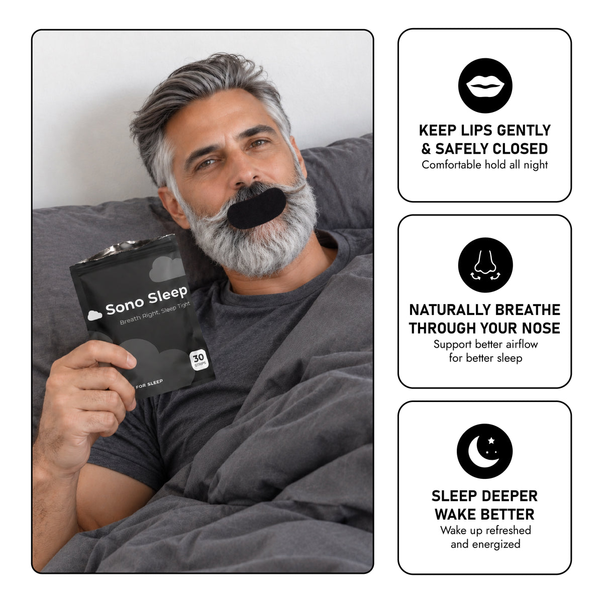 Mouth Tape for Peaceful Sleeping