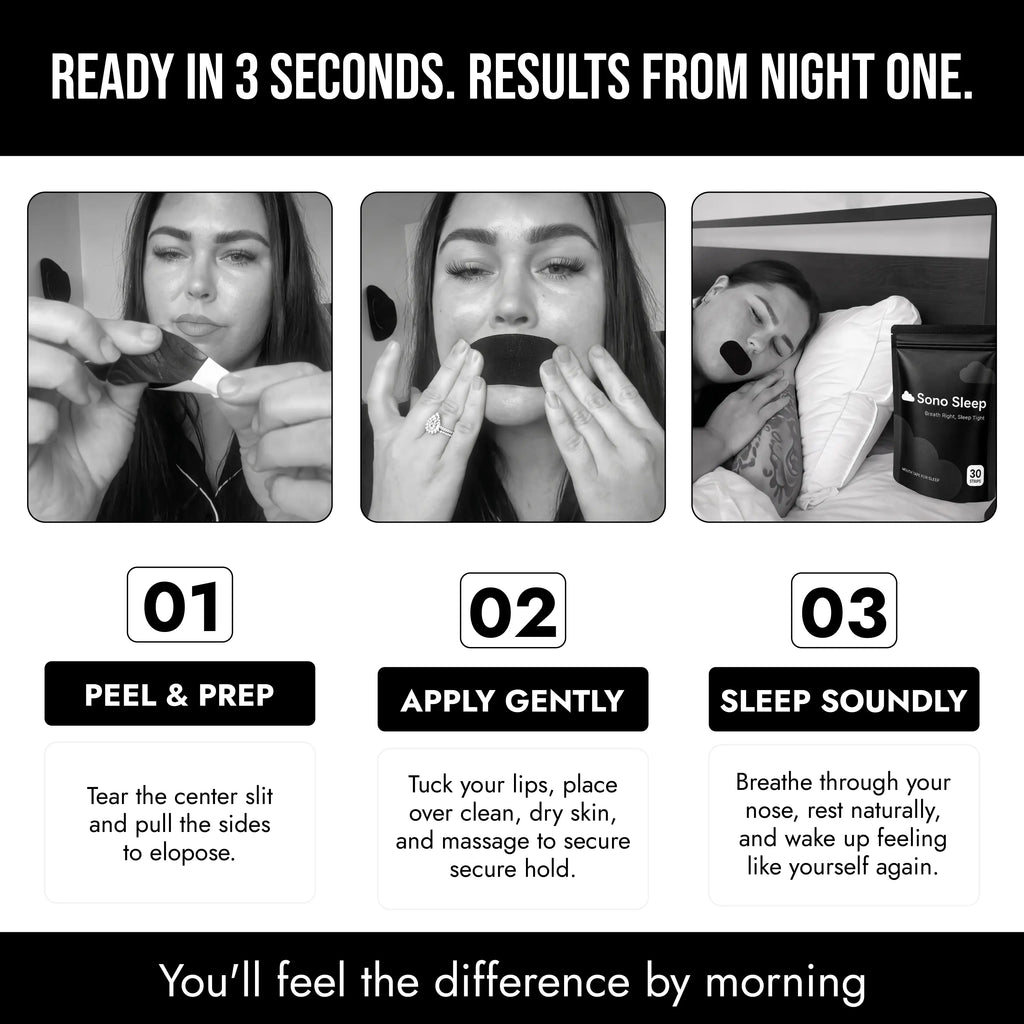 Mouth Tape for Peaceful Sleeping