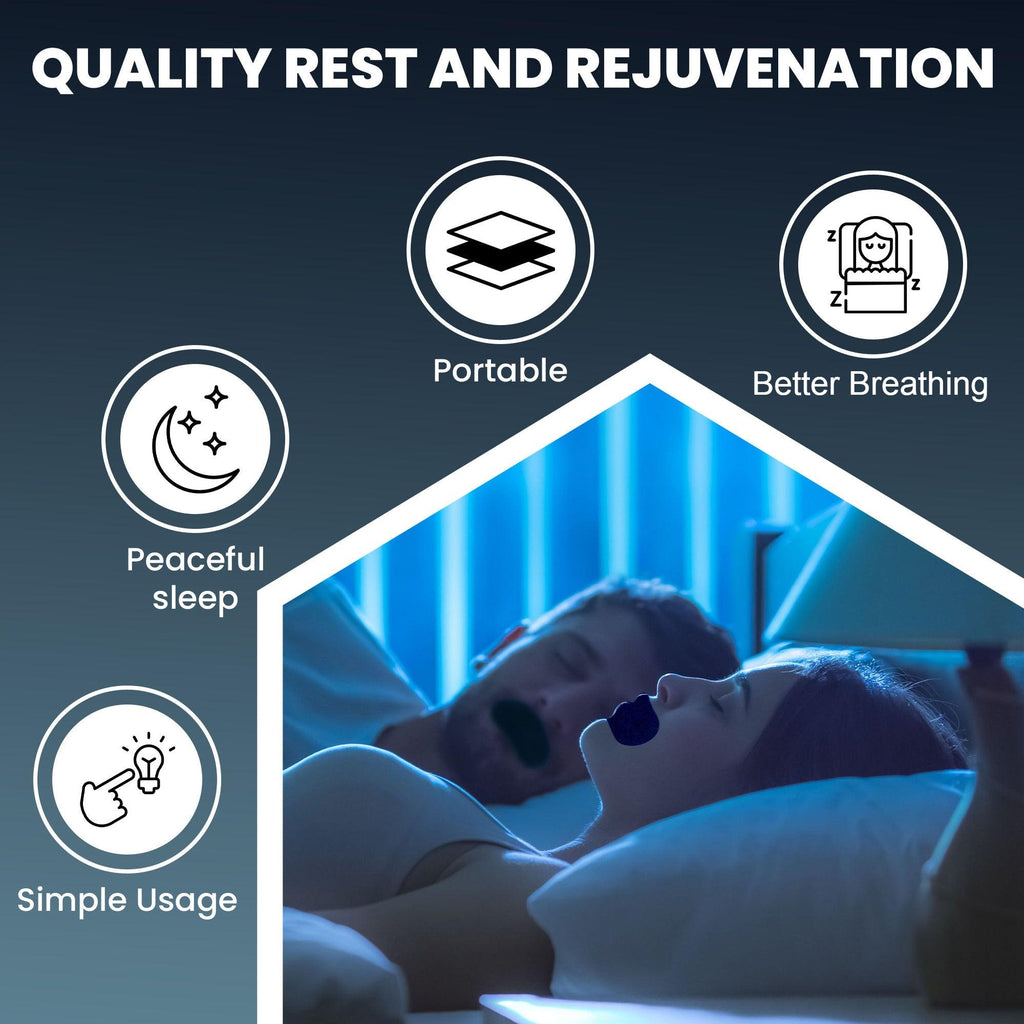 Mouth Tape for Deeper Sleep, Breathe Better & Wake Up Refreshed