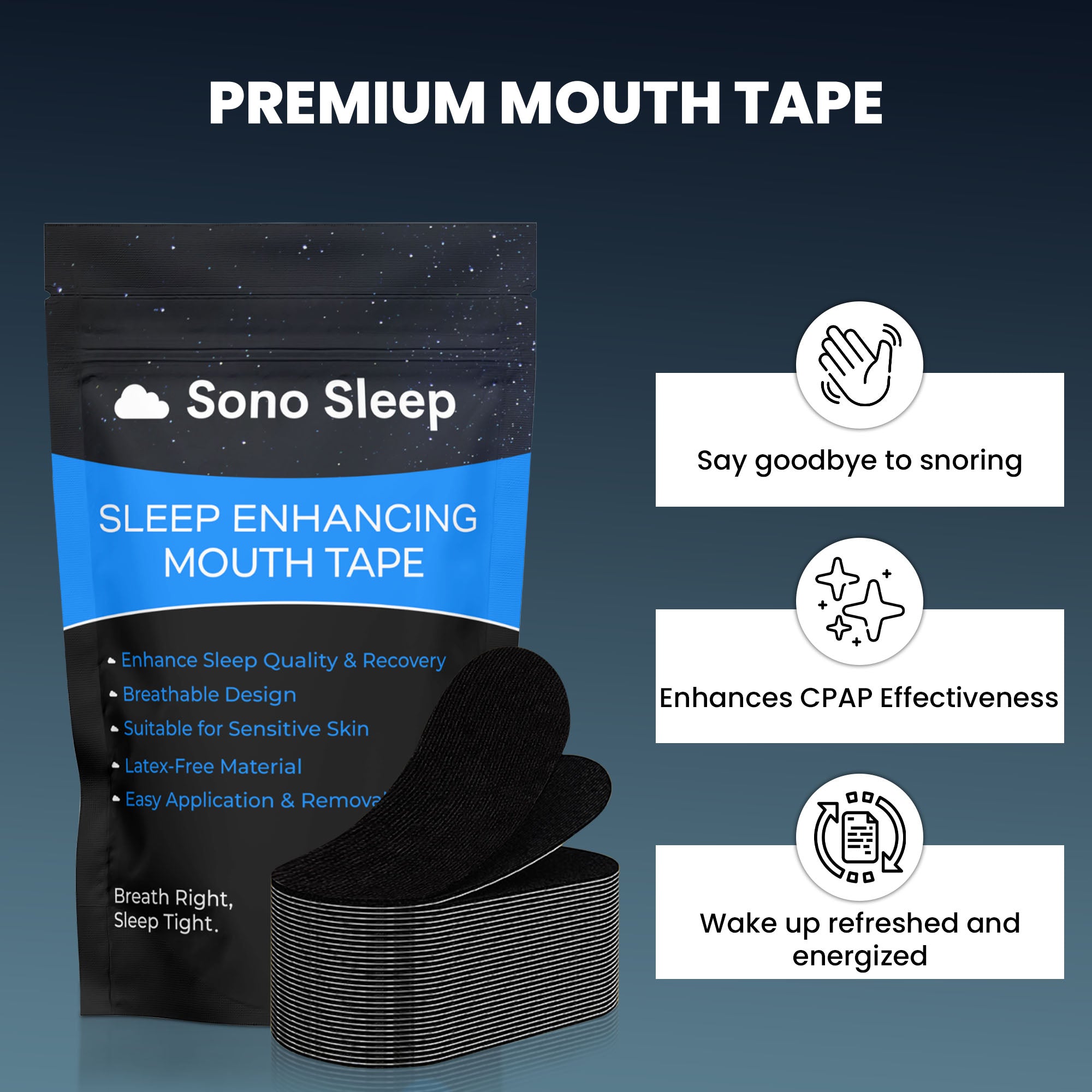 Sleep Enhancing Mouth Tape